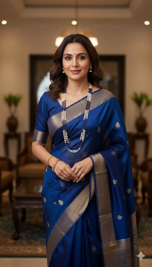 Elegant Three-Layer Pearl Bead Necklace